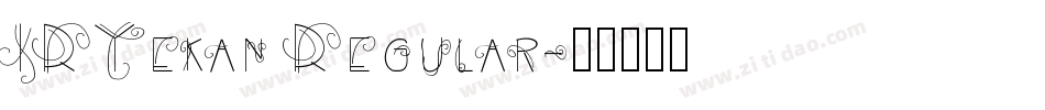 IRYekan Regular字体转换
